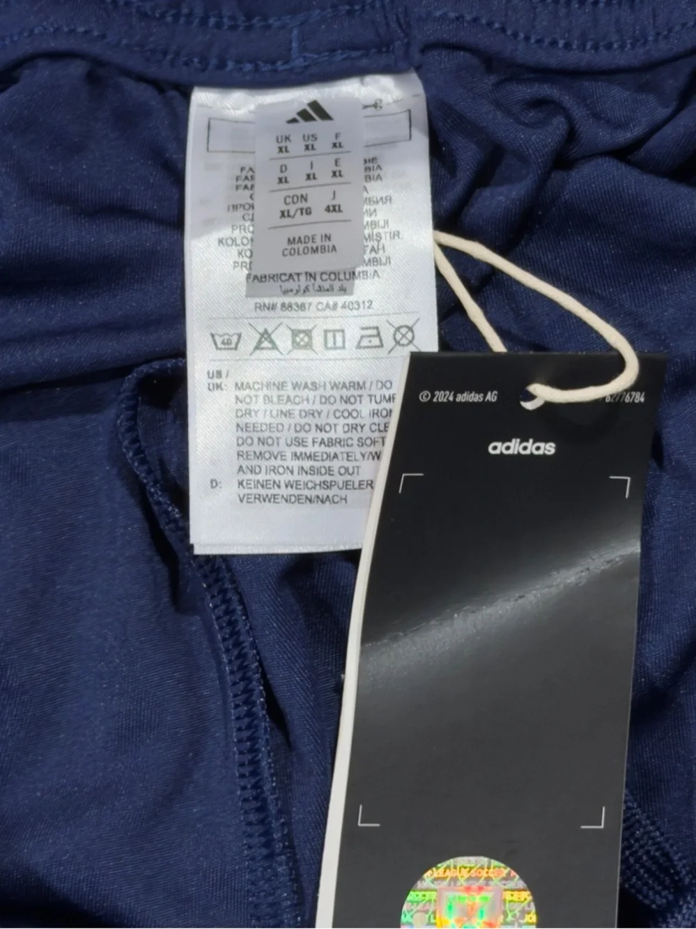 adidas MLS Nashville SC Soccer Shorts Size Men’s XL (NWT)